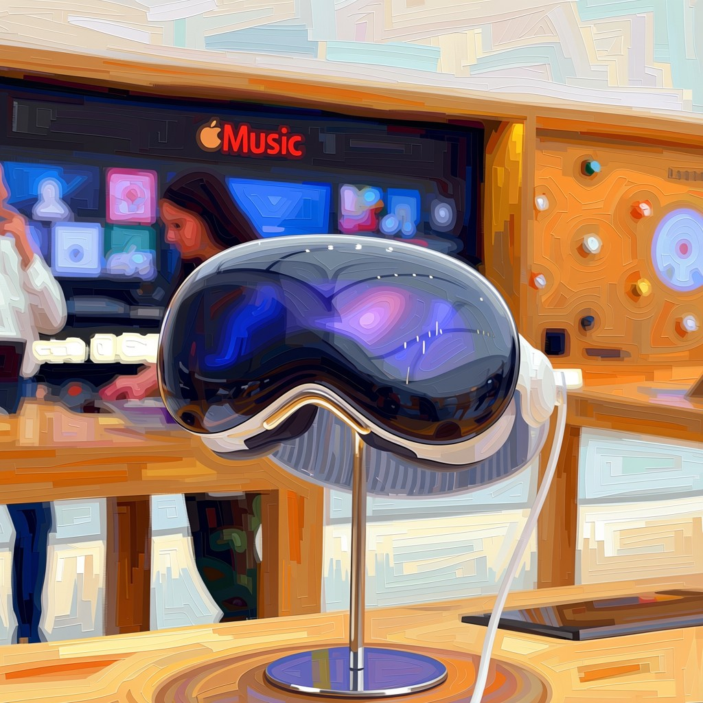 Apple Vision Pro headset